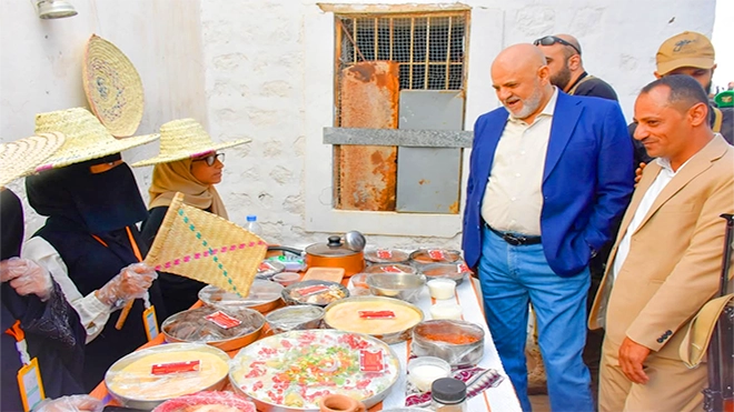 افتتاح مهرجان التراث الأول بتعز